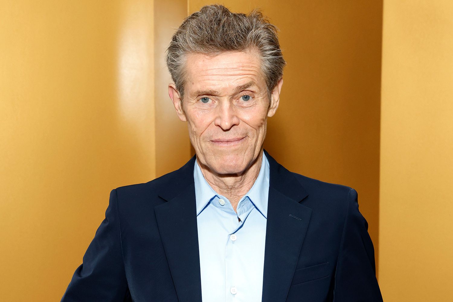 Willem Dafoe shoots down question about American politics