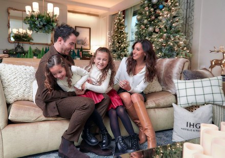 Kevin Jonas, Danielle Jonas, Valentina Jonas and Alena Jonas visit the IHG Hotels & Resorts Santa Suite Retreat at the InterContinental New York Barclay
IHG Hotels & Resorts Santa Suite Retreat at InterContinental New York Barclay, USA - 07 Dec 2021