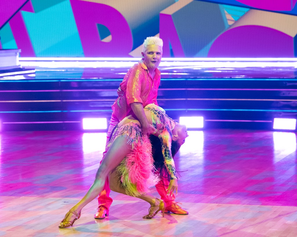 DANCING WITH THE STARS - “One-Hit Wonders Night” - “Dancing with the Stars” brings some of music’s most iconic singles to the ballroom floor, when all 14 couples perform to songs from artists known for one unforgettable hit. TUESDAY, SEPT. 23 (8:00-10:00 p.m. EDT) on ABC. (Disney/Eric McCandless)COREY FELDMAN, JENNA JOHNSON