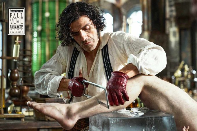 Oscar Isaac on creating Frankenstein's 'rock star' doctor (exclusive)