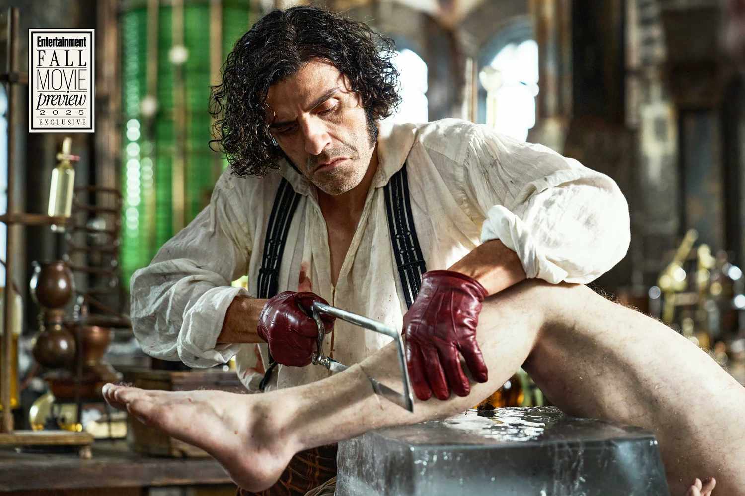 Oscar Isaac on creating Frankenstein's 'rock star' doctor (exclusive)