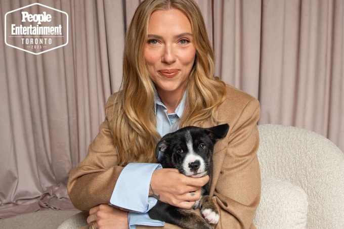 See Hollywood stars cuddle with rescue puppies at TIFF 2025