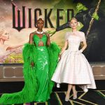 Cynthia Erivo, Ariana Grande at the "Wicked" Los Angeles Premiere at the Dorothy Chandler Pavilion on November 9, 2024 in Los Angeles, California. (Photo by Gilbert Flores/Variety via Getty Images)