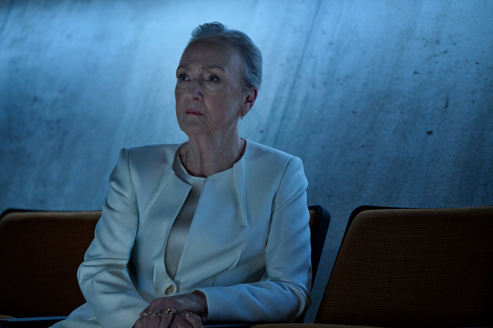 COPENHAGEN -- Episode 105 -- Pictured: Kathleen Chalfant as St. George -- (Photo by: Christos Kalohoridis/PEACOCK)