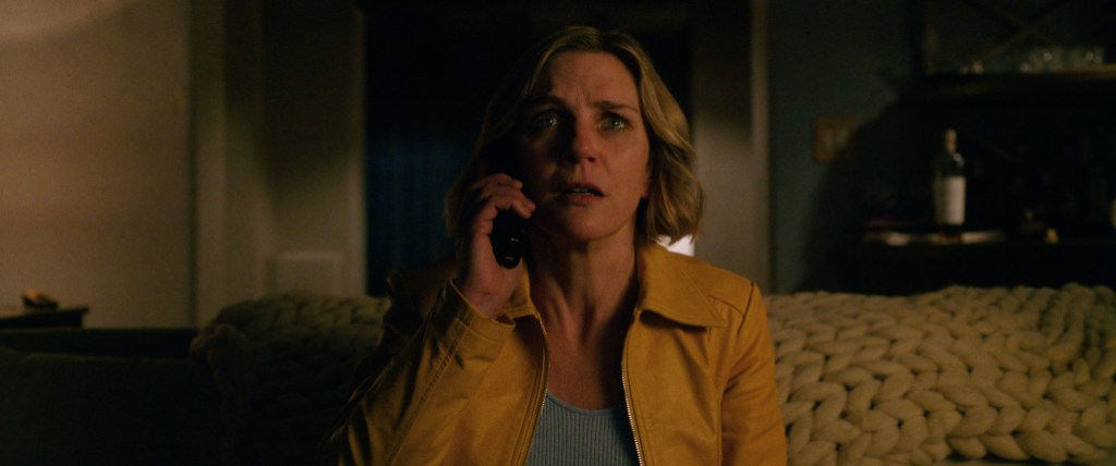 Rhea Seehorn in "Pluribus," now streaming on Apple TV.