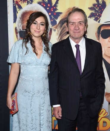 HOLLYWOOD, CA - DECEMBER 07:  Actor Tommy Lee Jones and daughter Victoria Jones arrive at the premiere of 'Just Getting Started' at ArcLight Hollywood on December 7, 2017 in Hollywood, California.  (Photo by Axelle/Bauer-Griffin/FilmMagic)